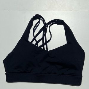 Black Sports Bra